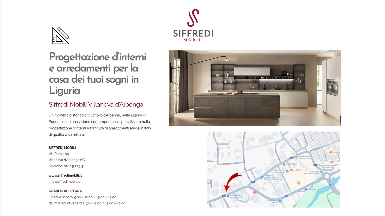 Mobilificio Siffredi - Villanova d'Albenga (SV)