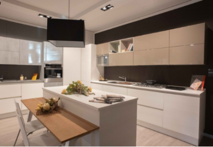 Immagine cucina Scavolini esposta da Siffredi Mobili Villanova d'Albenga